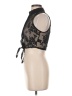 Iris Basic 100% Rayon Black Sleeveless Top Size S - photo 5