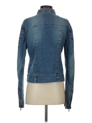 Long Elegant Legs Denim Jacket (view 2)
