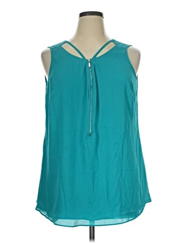 City Chic Sleeveless Blouse (view 1)