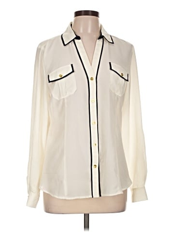 Jones New York Collection Long Sleeve Blouse (view 1)