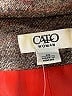 Cato Tweed Brown Coat Size 24 - photo 6
