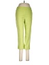 MULTIPLES Solid Green Active Pants Size 6 - photo 1
