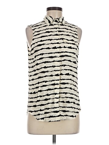 Parker Sleeveless Silk Top (view 1)