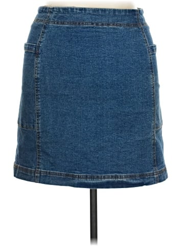 Tinseltown Denim Skirt (view 2)