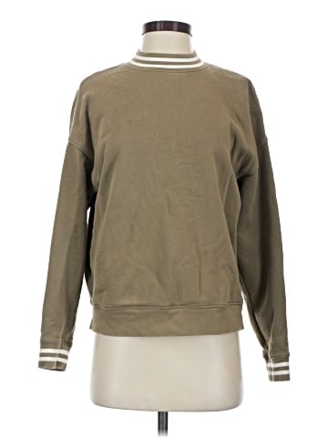 Madewell (Re)sourced Cotton Studio Ringer Mockneck Sweatshirt (view 1)
