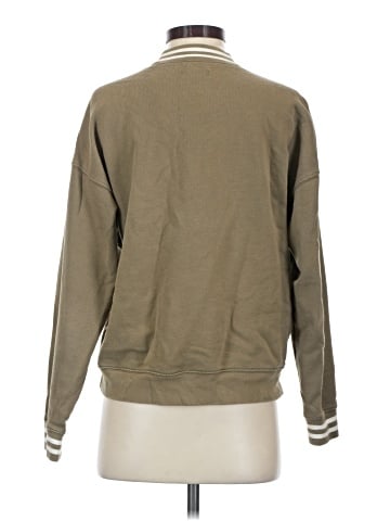 Madewell (Re)sourced Cotton Studio Ringer Mockneck Sweatshirt (view 2)