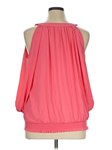 New York & Company 3/4 Sleeve Blouse (view 2)