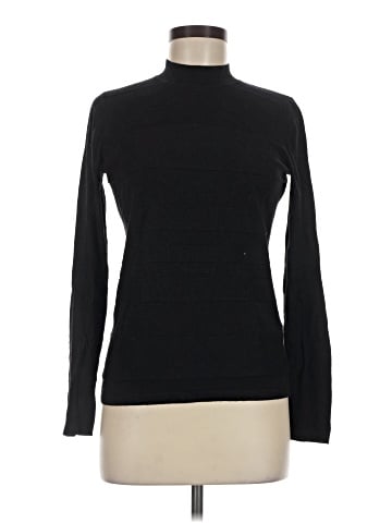 August Silk Turtleneck Sweater (view 1)