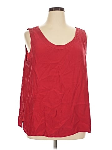 Saks Fifth Avenue Sleeveless Silk Top (view 1)