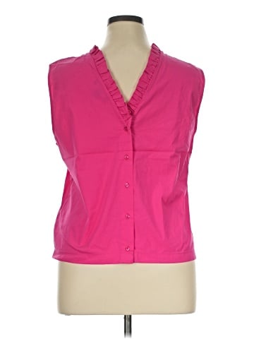 Laundry by Shelli Segal Sleeveless Blouse (view 2)