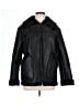 Max Studio 100% Polyurethane Black Coat Size L (estimated) - photo 1