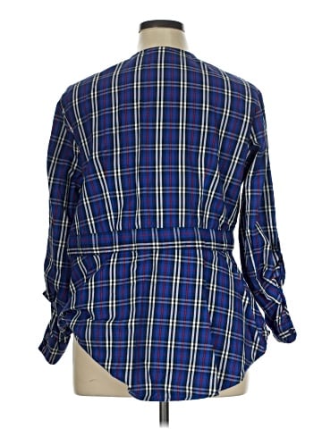 New York & Company 3/4 Sleeve Blouse (view 2)