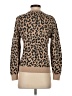 J.Crew 100% Wool Animal Print Brown Wool Pullover Sweater Size S - photo 2