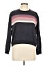Sundry Color Block Gray Pullover Sweater Size Lg (3) - photo 1