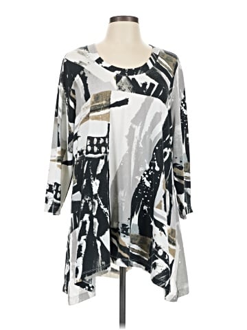 Assorted Brands 3/4 Sleeve Blouse (view 1)