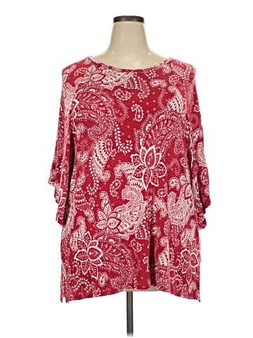 Karen Kane 3/4 Sleeve Blouse (view 1)