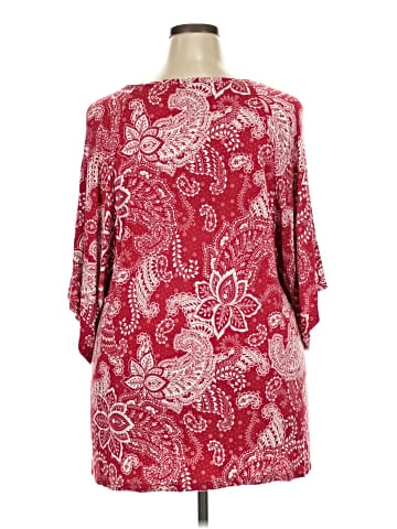 Karen Kane 3/4 Sleeve Blouse (view 2)