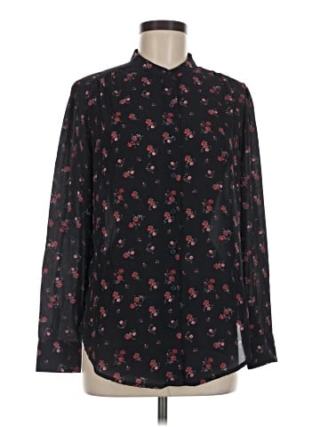 Faded Glory Long Sleeve Blouse (view 1)