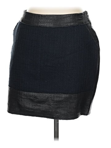 Rachel Roy Faux Leather Skirt (view 1)
