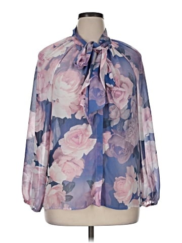 Tahari by ASL 3/4 Sleeve Blouse (view 1)