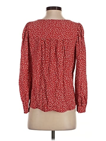 Madewell Kinston Side-Button Wrap Top in Park Picnic (view 2)