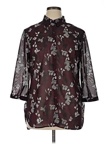 Attention 3/4 Sleeve Blouse (view 1)