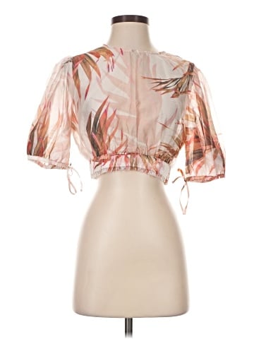 ALLSAINTS Short Sleeve Blouse (view 1)