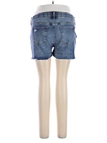 Isabel Maternity Denim Shorts (view 2)