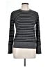 Equipment Stripes Gray Pullover Sweater Size L - photo 1