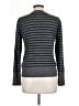 Equipment Stripes Gray Pullover Sweater Size L - photo 2