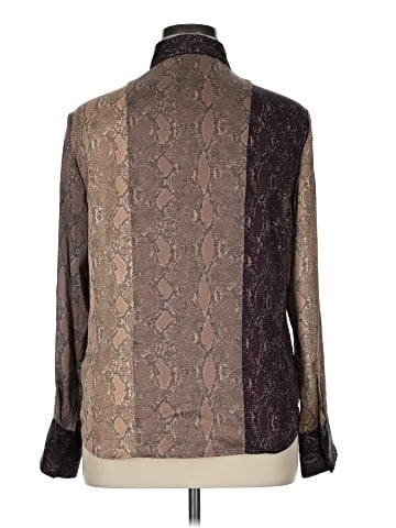 Equipment Long Sleeve Blouse (view 2)