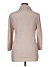 Kate Hill 100% Silk Ivory Silk Blazer Size 14 - photo 2