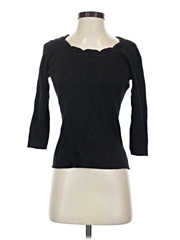 August Silk 3/4 Sleeve Top (view 1)