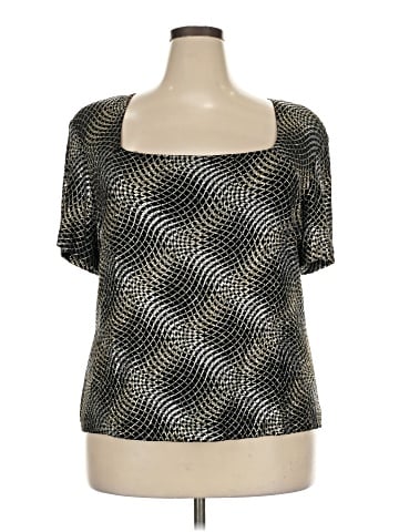 DressBarn Short Sleeve Top (view 1)