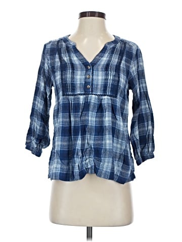 Wrangler Jeans Co 3/4 Sleeve Blouse (view 1)