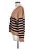 MNG Stripes Brown Pullover Sweater Size L - photo 5