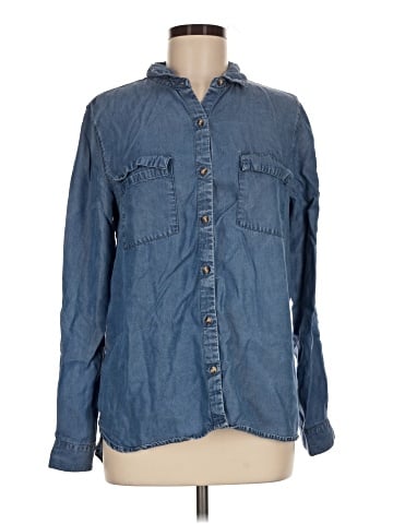 Gap Outlet Long Sleeve Button-Down Shirt (view 1)