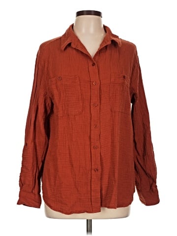 Sanctuary Long Sleeve Button-Down Shirt (view 1)