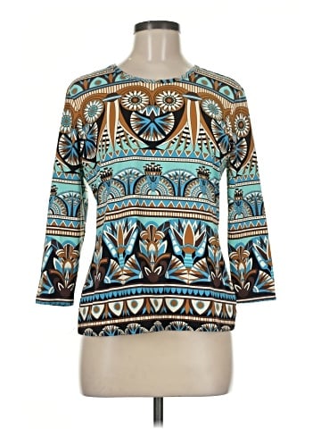 J. McLaughlin 3/4 Sleeve Top (view 1)