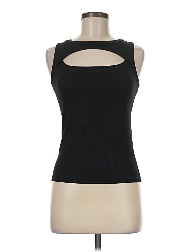 Pre-owned Eye Candy Tank Top Black Strapless Neckline Tops
