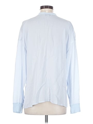 Vince. Long Sleeve Silk Top (view 2)