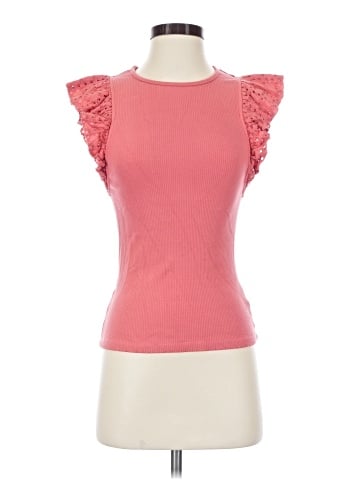 Sunday in Brooklyn Short Sleeve Top (view 1)