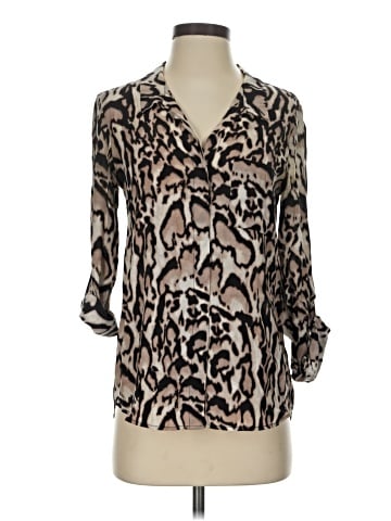 Diane von Furstenberg 3/4 Sleeve Silk Top (view 1)