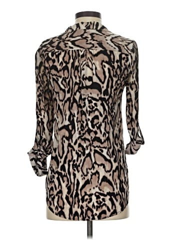 Diane von Furstenberg 3/4 Sleeve Silk Top (view 2)