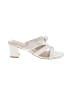 Stuart Weitzman White Sandals Size 10 - photo 1