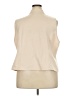 Shein Curve Tan Sleeveless Blouse Size 20 Plus (4) - photo 2