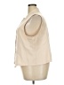 Shein Curve Tan Sleeveless Blouse Size 20 Plus (4) - photo 5