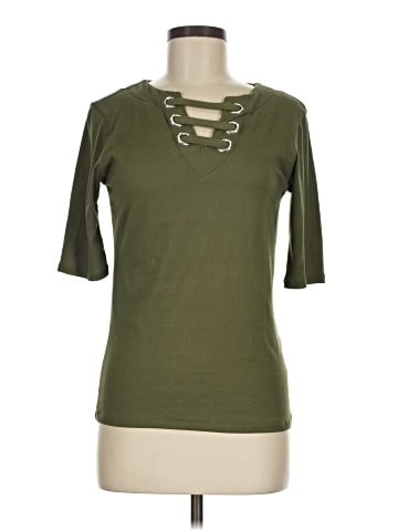 J for Justify Short Sleeve Top (view 1)
