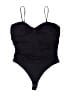 Express Solid Black One Piece Swimsuit Size XL - photo 1