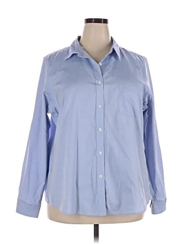 L.L.Bean Long Sleeve Button-Down Shirt (view 1)